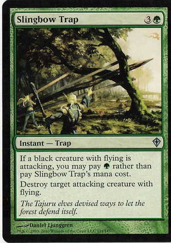 Worldwake 111 slingbow - slingbow, trap