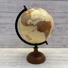 Vintage World Globe Wooden