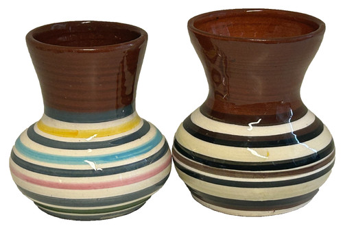 Vintage bronte pottery striped - vintage,