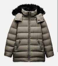 Zara Down Puffer Jacket Women
