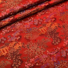 Brocade Damask Fabric Faux
