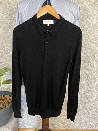 Mens william hunt black wool - mens,