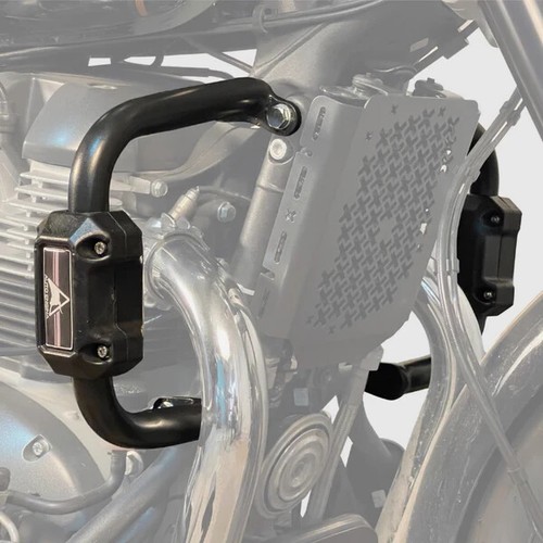 Crash guard with slider fit - guard,