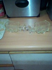 2 Jeanette Vintage Glass