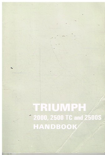 Triumph 2000 mk2 2500tc - 2500tc,