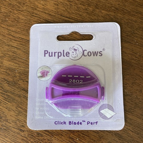Purple cows rotary trimmer - cows,
