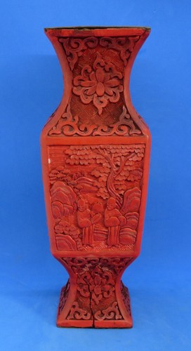 Chinese red cinnabar brass