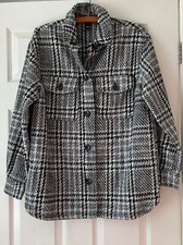 BNWOT DOGTOOTH CHECK JACKET FROM NEW LOOK, sz 10