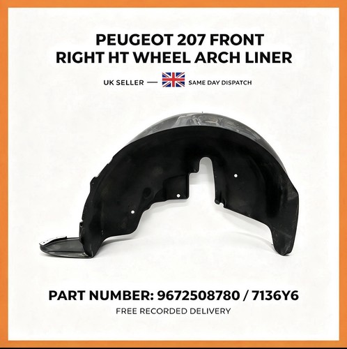 Peugeot 207 front wheel - wheel, arch