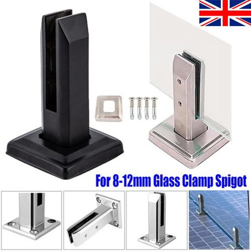 Spigot frameless glass clamp - glass,