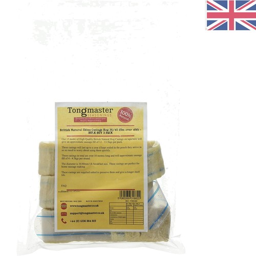 British natural hog casing - natural,