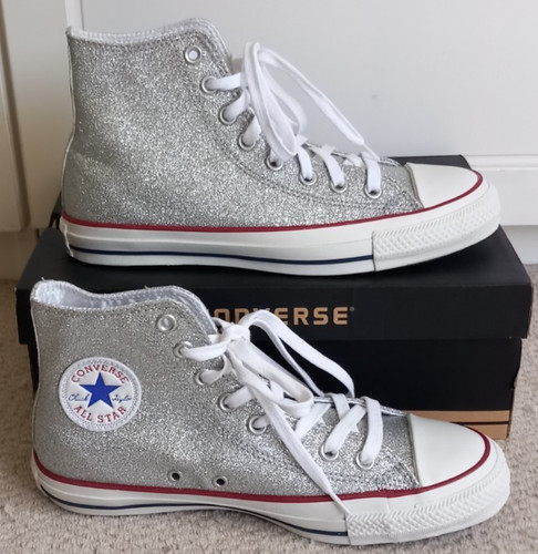 Converse silver glitter all - silver,