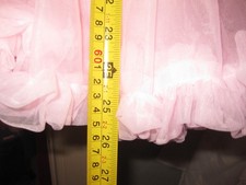 frilly  pink/ petticoat 28 to