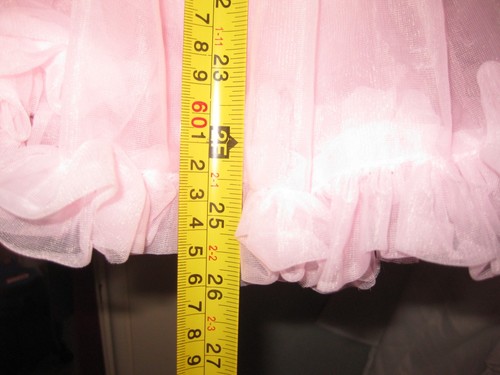 Frilly pink petticoat 28 to - frilly ,