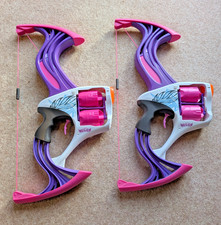 Two Nerf Rebelle Cross Bows