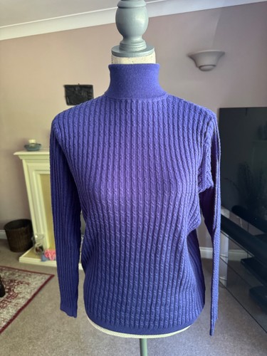 Viyella ladies fine cable