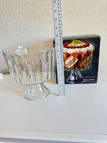 Large vintage glass - large,