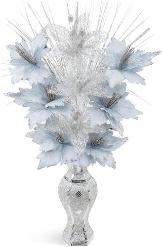 Grey silver artificial - &,
