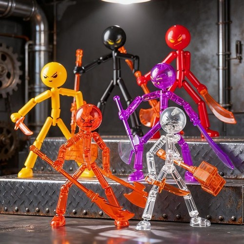 Pcs stickman articulated - 6,