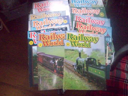 Railway world magazine 1982 - railway,