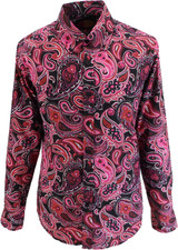 Mazeys Mens Retro Black Multi