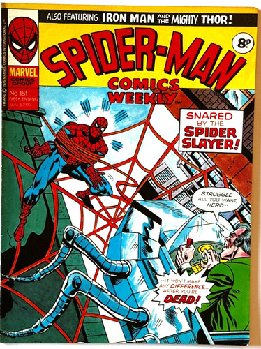Spider man weekly comic book - comic,