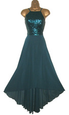 QUIZ SIZE 8 DIP HEM EVENING PARTY WEDDING GUEST SUMMER COCKTAIL DRESS