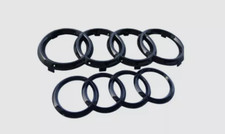 Black  SET For Audi - Rings