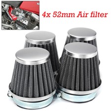 4pcs 52mm Motorbike Air Filter