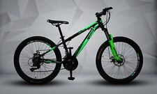 24-Inch Green Mountain Bicycle Disc Breaks Front Suspension