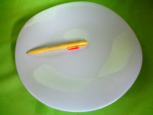 Dinner plate la carte - plate, cm