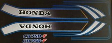 HONDA CB750F CB750FA RESTORATION DECAL SET BLACK