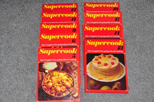 Vintage supercook cooking book - cooking,