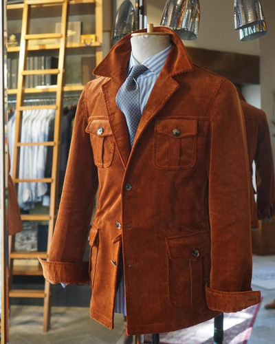 Outdoor corduroy men safari - outdoor,