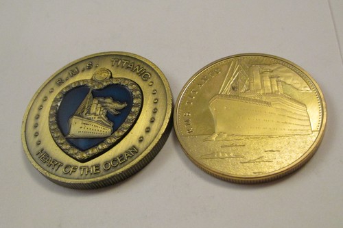 Two titanic medals - r.m.s.,
