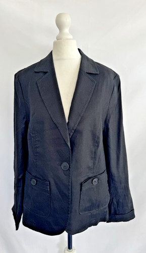 Autograph black linen - m&s,