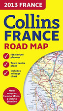 2013 Collins Map of France (Road Map) Book The Cheap Fast Free Post