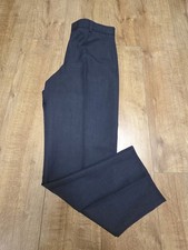 BHS Mens Blue Navy Formal Trousers Waist 32 Leg 31 Used 