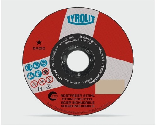 Tyrolit superthin cutting disc - superthin,