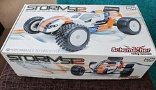 Schumacher Storm ST2 Fully Built Chassis/Wheels/Tyres w Upgrades Used in VGC.