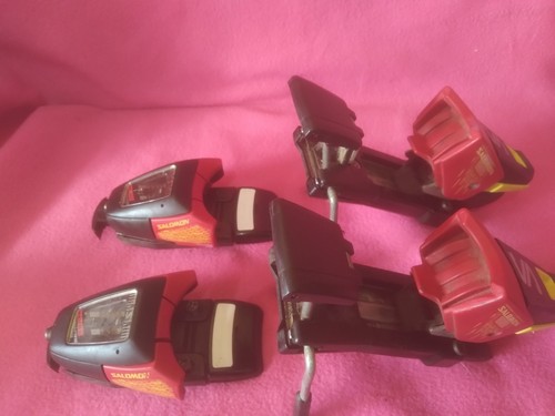 Salomon pair ski bindings - of,