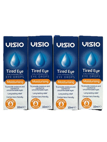 Visio eye drops tired - eye, eyes
