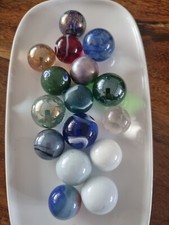 Job lot of old marbles