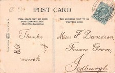 FAMILY HISTORY  POSTCARD -