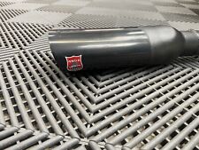 Ansa Black Chrome Exhaust Tail Pipe Oval Nos Alfa Romeo Porsche Ferrari