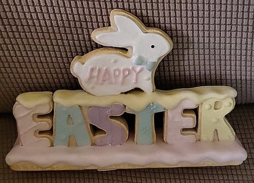 Happy easter pastel sugared - easter,