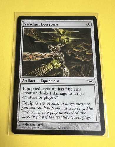 Mtg viridian longbow - longbow,