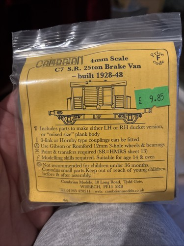 Cambrian models gauge - models, sr