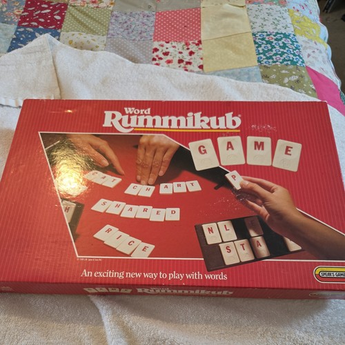 Rummikub word board game - word,