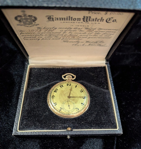 Hamilton vintage pocket watch - pocket,